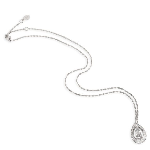 Chaumet Josephine Rondes de Nuit Diamond Pendant in 18K White Gold 0.75 CTW - Picture 2 of 4